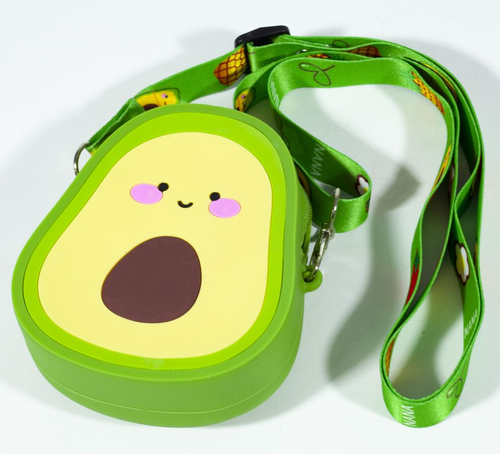 Сумка силиконовая с длинной ручкой 11 х 10см Зеленый Unison (811-10)