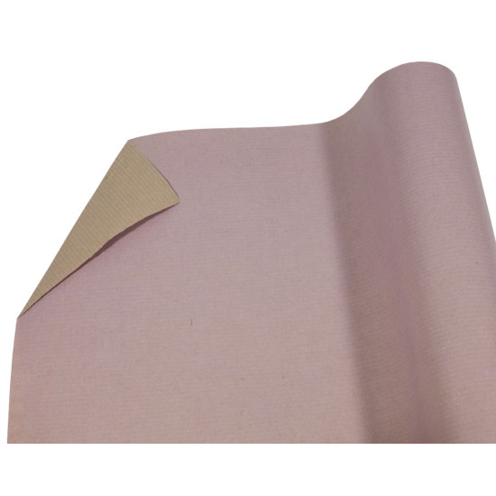 Бумага упаковочная крафт-двосторонний 0,7 х 7м Розовый Unison (Пт 860.2)