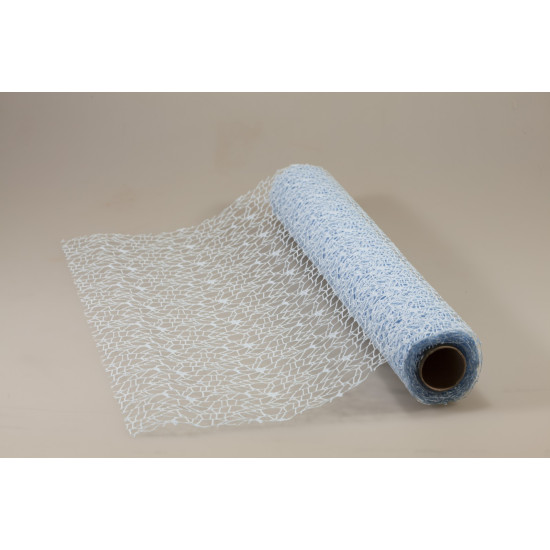 Сітка  жаккард 48 х 450cм Блакитна Блакитний Unison (0815-28-12)