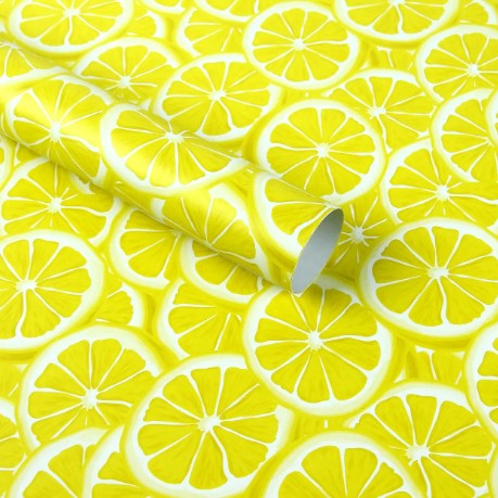 Бумага для упаковки подарков 10 листов - 100 х 70см 50г Желтый Unison (PCZ10070-10-449)