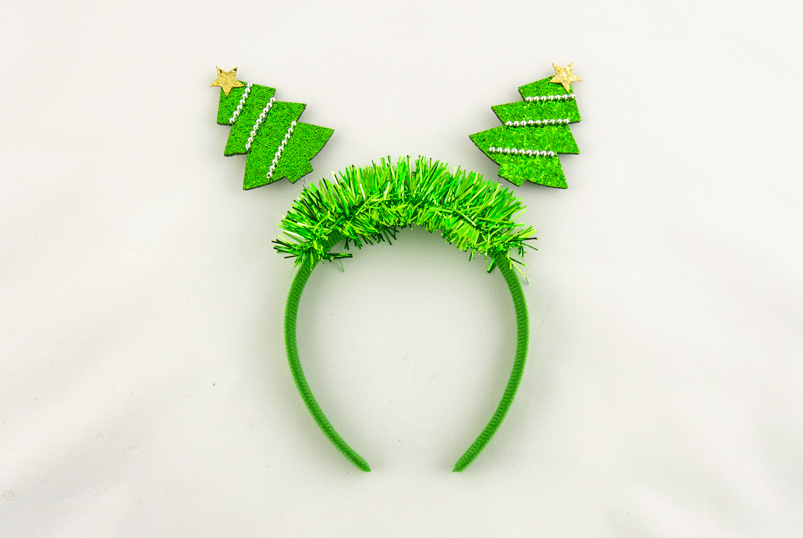 Обруч на голову "Две Елки" Зеленый Unison (TK-302)