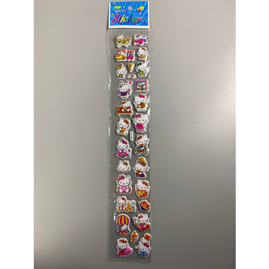 Наклейки 37 х 6см, 25шт/уп Разноцветный Unison (HC-8)