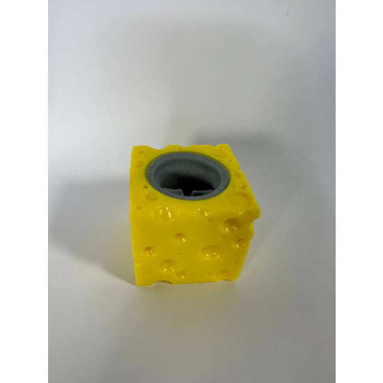 Игрушка антистресс выпрыгивающая Мышка 5см,  3 цвета Разноцветный Без бренда (11102)