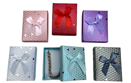 Подарочная коробка ювелирная 7 х 9см 12шт/уп  микс Разноцветный Unison (JB-010)