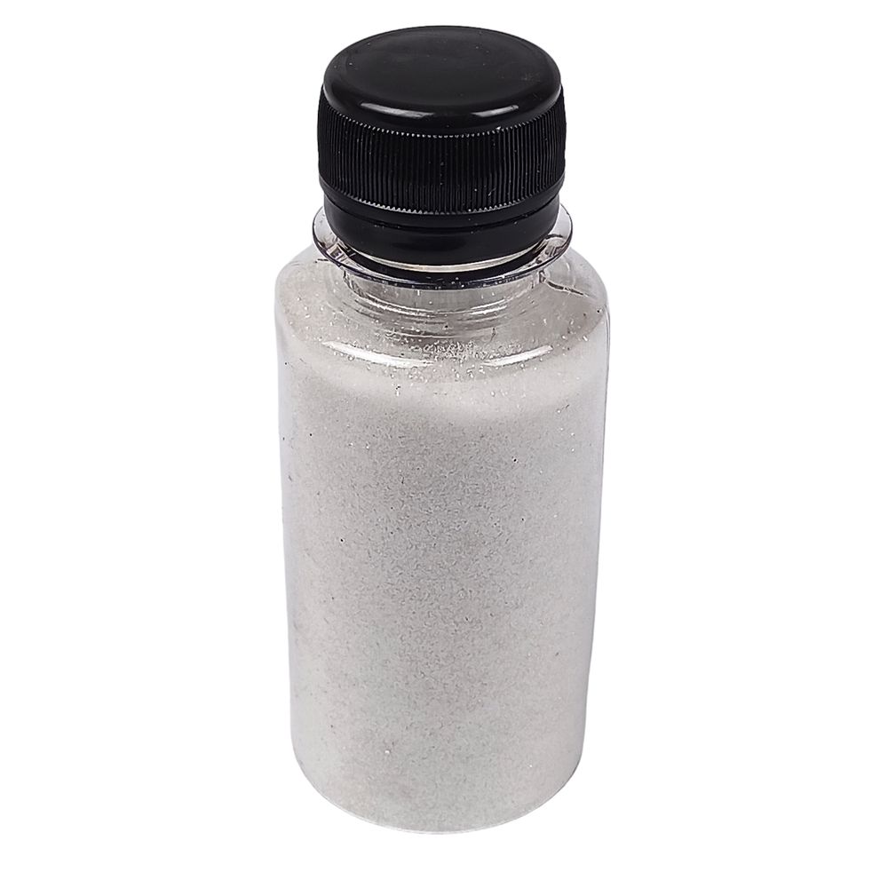 Глиттер (присыпка) 100мл  белый Белый Без бренда (ZA 100-8015)