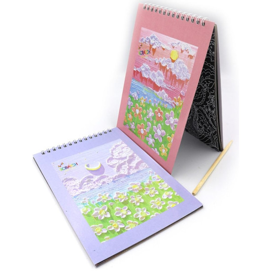 Скетч-бук на спирали "Цветы" P10, 14 х 20см, mix2 Разноцветный Josef Otten (20-2022-WH)