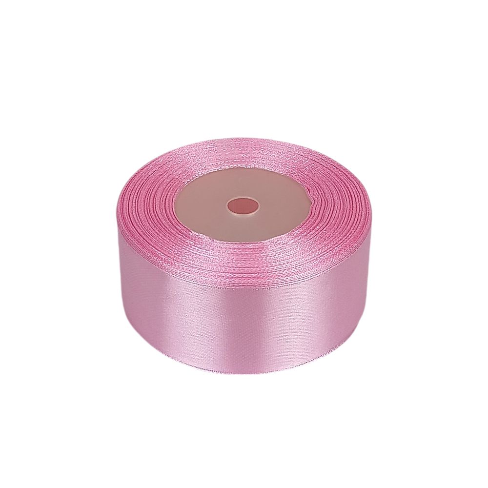 Атласна стрічка 5см (±5мм) x 33м Рожевий Unison (LA5033-94)
