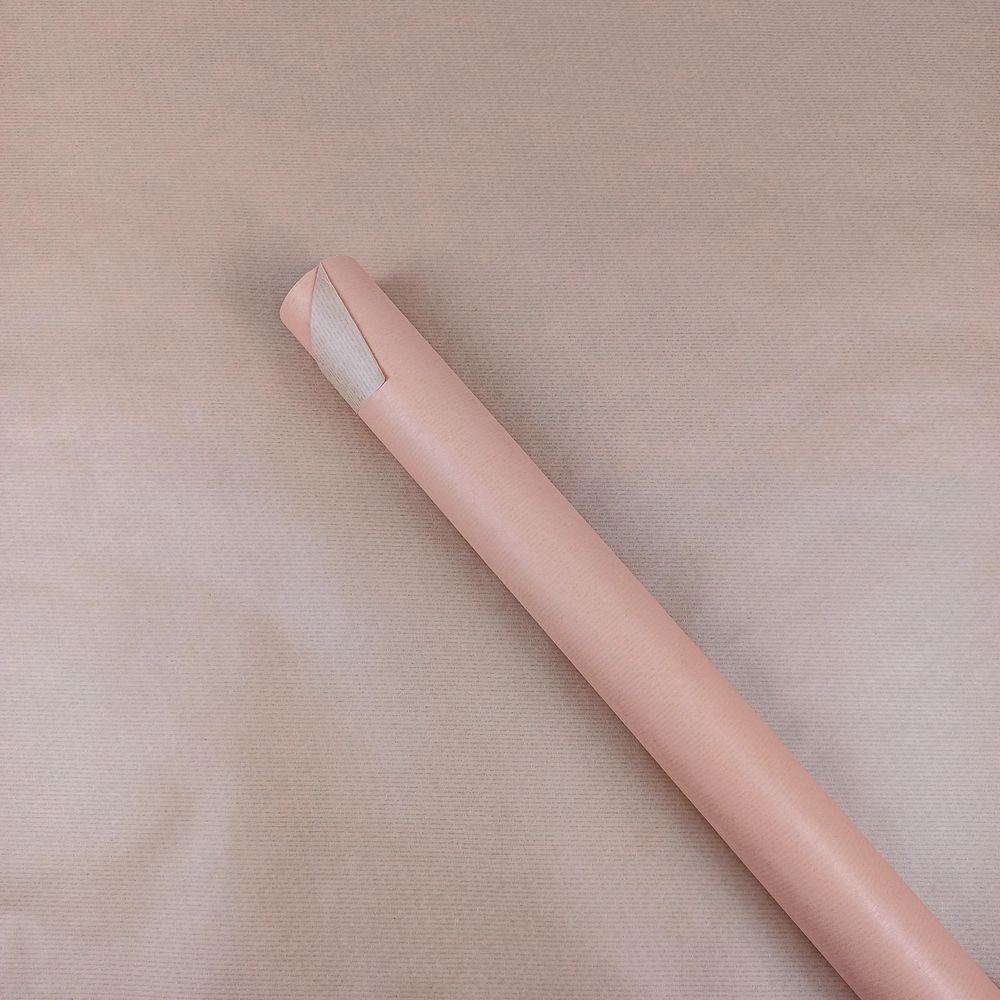 Бумага упаковочная крафт-двосторонний 0,7 х 7м Бежевый Unison (Пт 475.41)