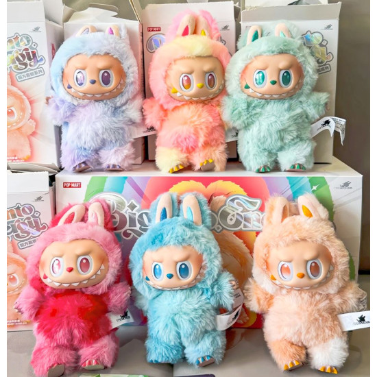 Мягкая игрушка-сюрприз Labubu -3 сезон-в виде плюшевых брелоков Разноцветный Без бренда (071929)