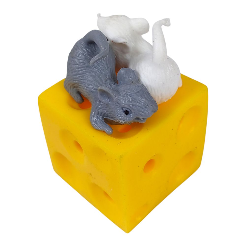 Іграшка-антистрес "Дві мишки в сирі (6623)