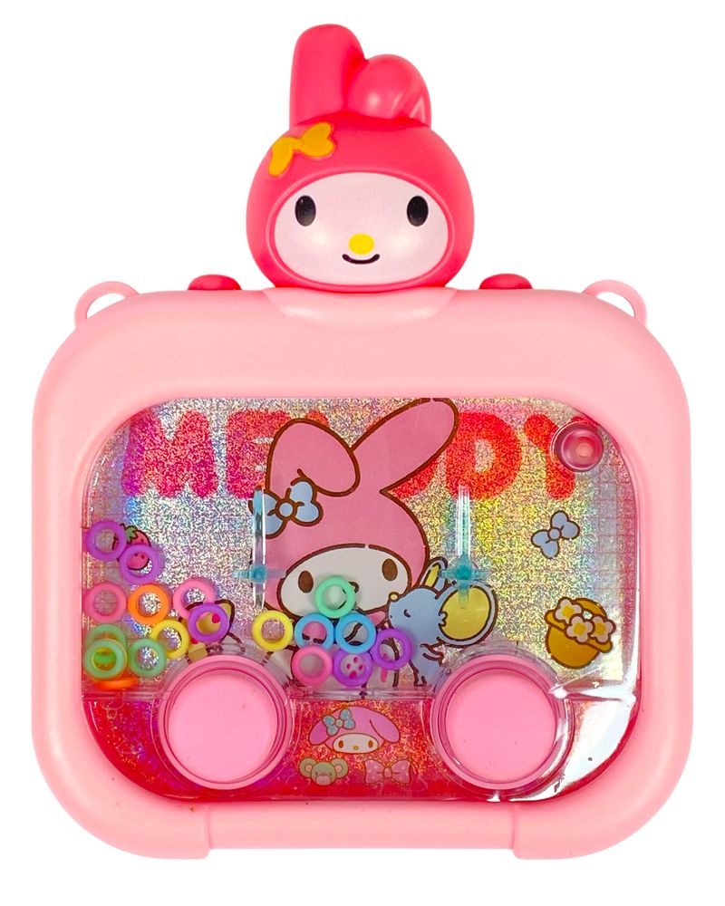 Игра водяная "Поймай колечко-Kuromi и друзья" две кнопки, 3 вида (639-А-3)