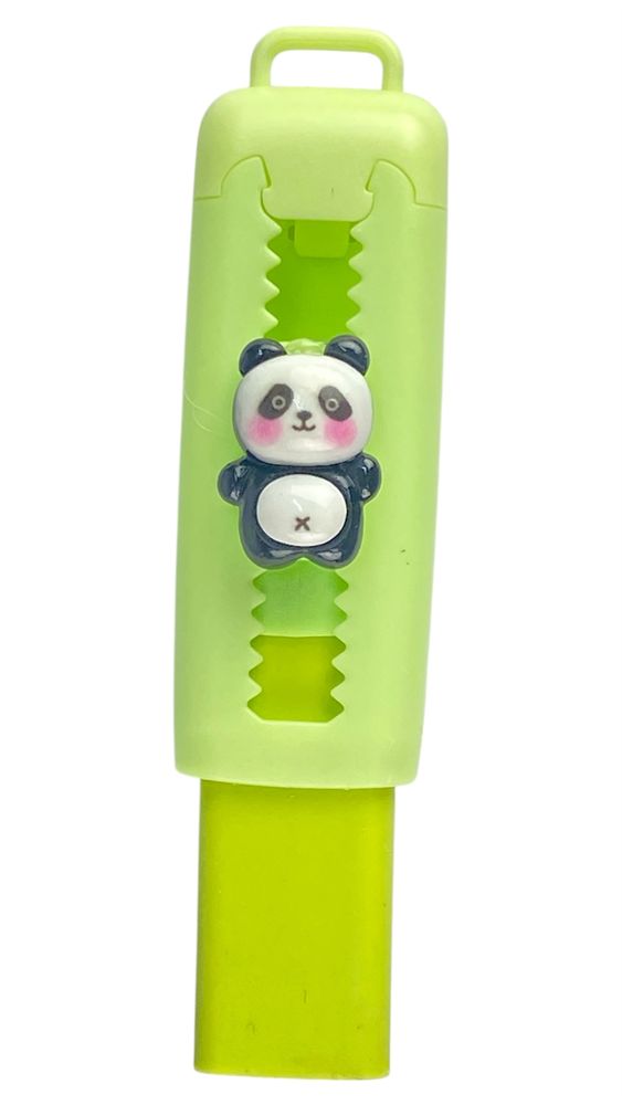 Резинка выдвижная в футляре, Панда (2424 P)