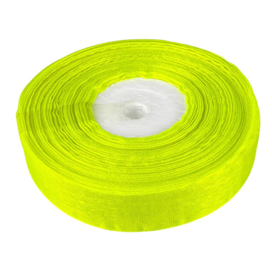 Лента с органзы "фисташковый"  2,0 см х  50 ярдов Зеленый Marill (D02020-1058)