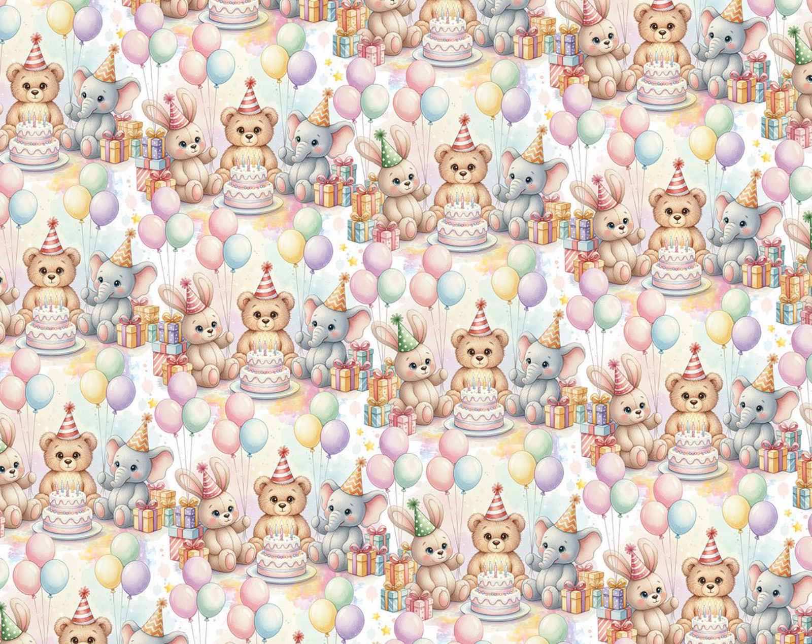 Бумага упаковочная мелованная 80г 10 листов  100 х 70см Unison (PVM10-349)