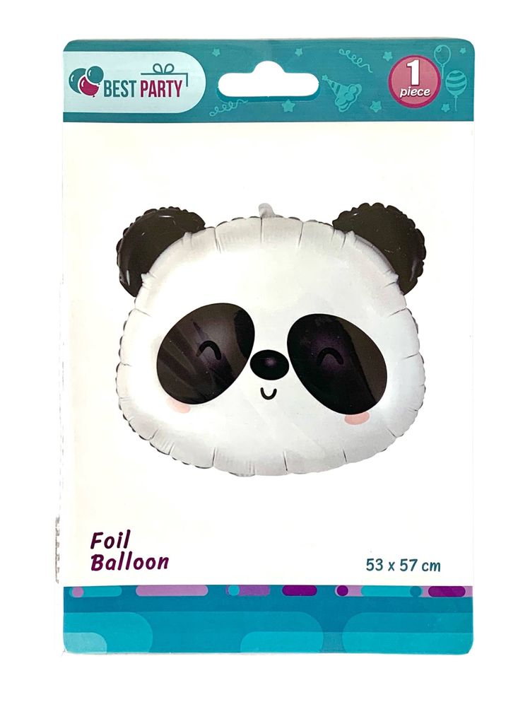 Кулька надувна фольгована 53 х 57см Панда (BP10857(SL-A687))