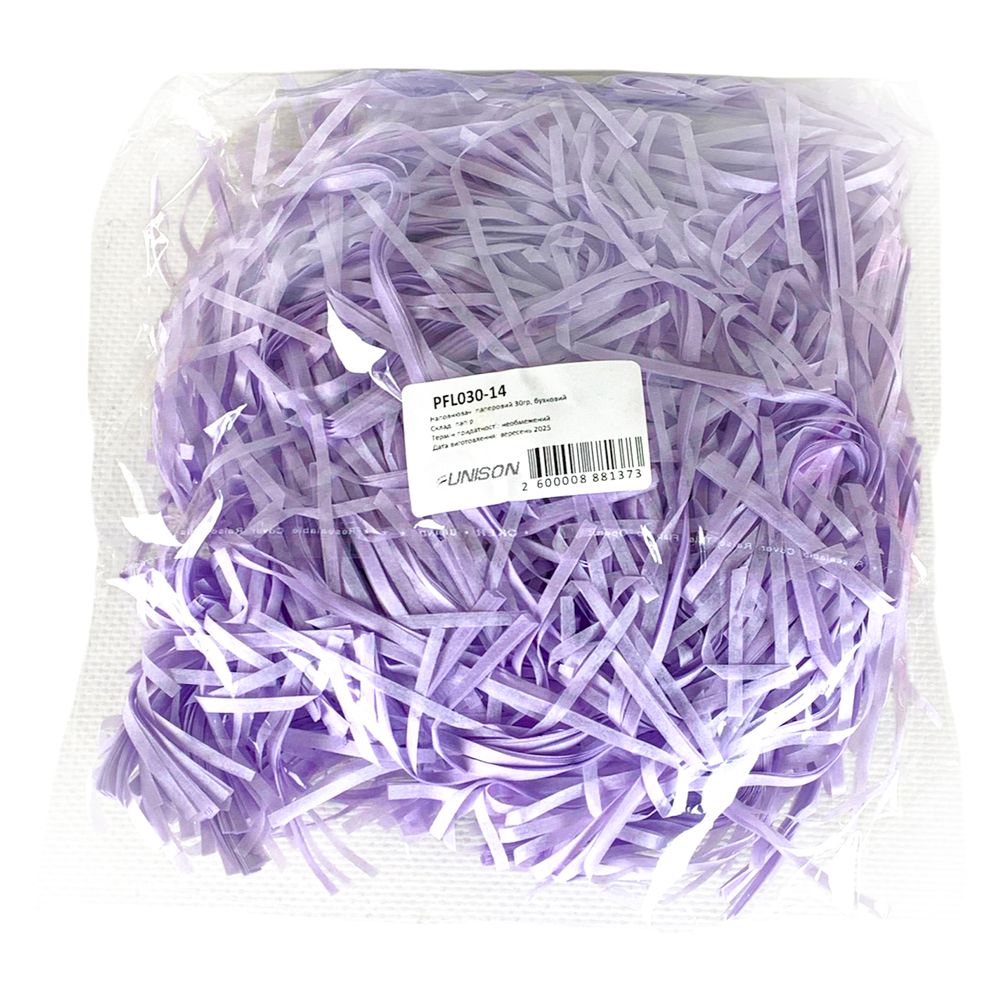 Наповнювач  паперовий 30г Фіолетовий Unison (PFL030-14)