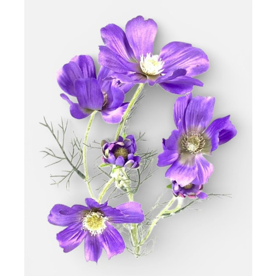 Гілка космеї, 77 см, бузкова Unison (ТВ-77)