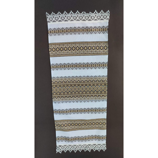 Декор для пасхальной корзины - салфетка 0,70 х 35см (DGC-202)