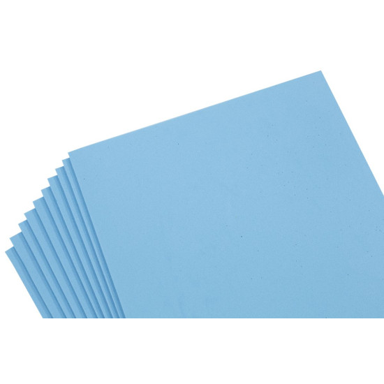 Фоамиран 1,8мм голубой - 10листов, 7490-18-19 (7490-18-19)