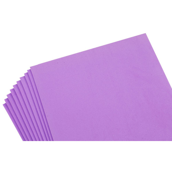Фоамиран  фиолетовый - 10листов (1,8мм) (7490-18-25)