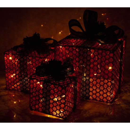 Подарки LED, 45 см красный (19-042-R)