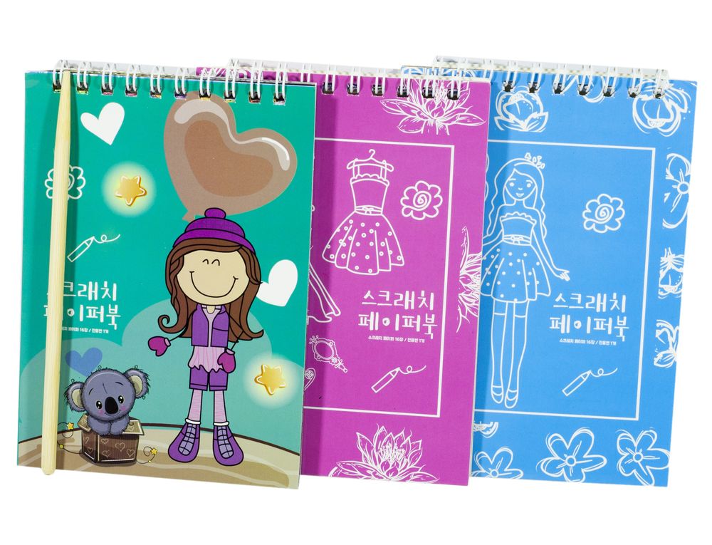 Скетч-бук на спирали "Kids"14 х 10см Разноцветный Unison (20-8803-WH)