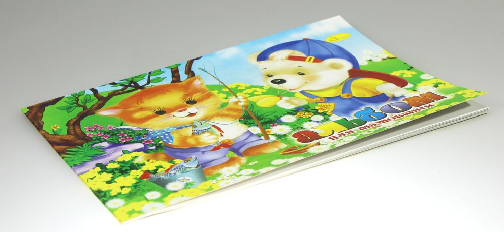 Альбом для рисования 20л на клею (АМ-К-20)