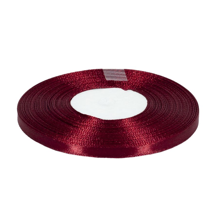 Атласная лента 0,6x33m марсала, Unison, LA0633-33 Красный Unison (LA0633-33)