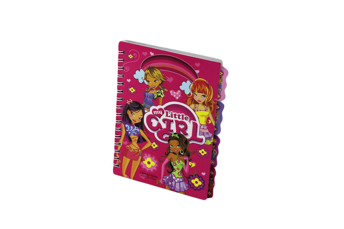 Блокнот детский 50 л 14,8 x 12см 70г/м² Розовый Unison (LNB-98170)