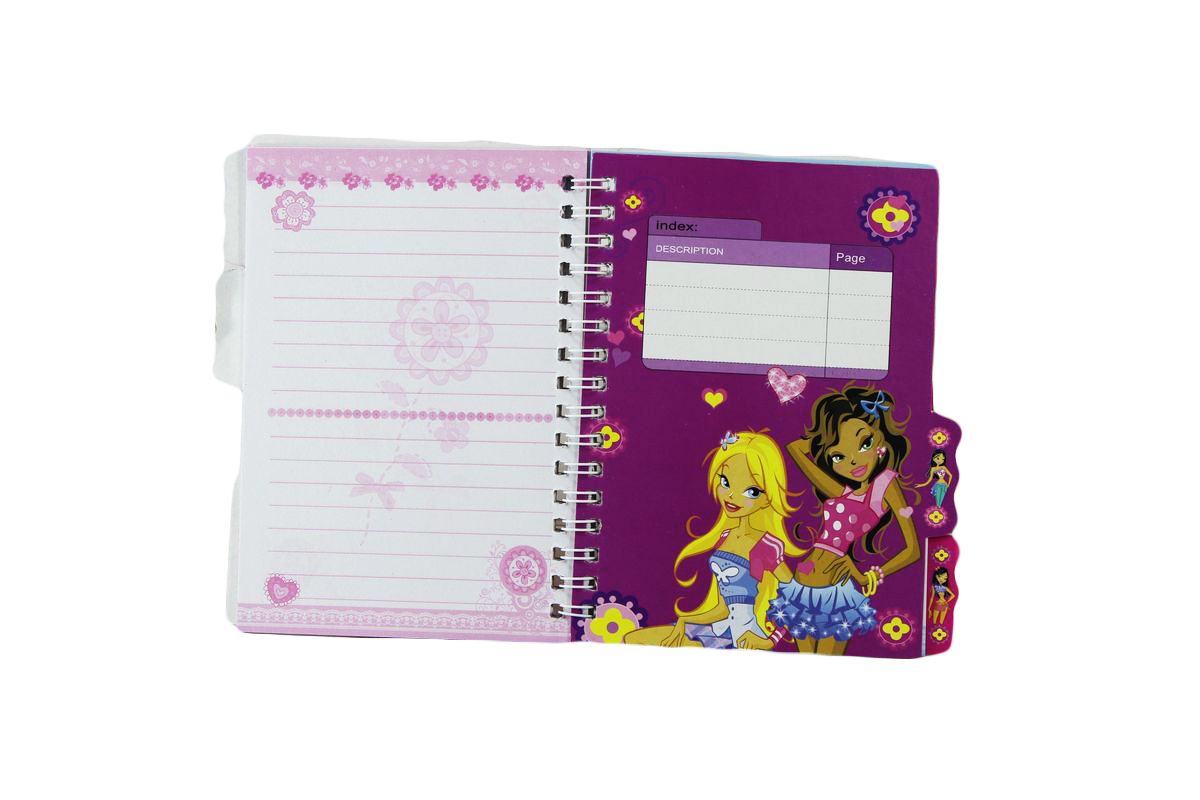 Блокнот детский 50 л 14,8 x 12см 70г/м² Розовый Unison (LNB-98170)