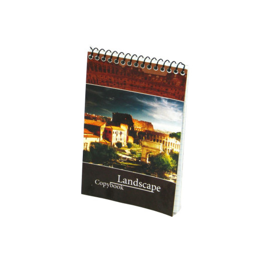 Блокнот на спирали "каньон" А6 (A6 - 80)