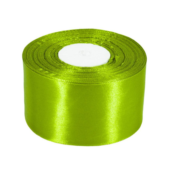 Атласна стрічка 5см (±5мм) x 33м Зелений Marill (LA5033-95)