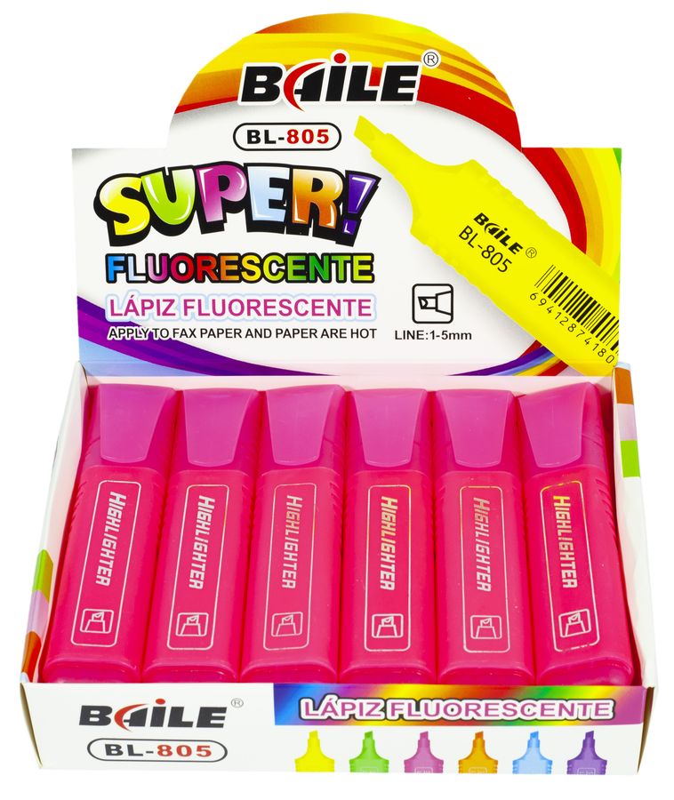 Текстовыделитель Розовый Unison (BL-805-r)