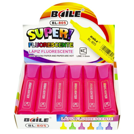 Текстовыделитель Розовый Unison (BL-805-r)