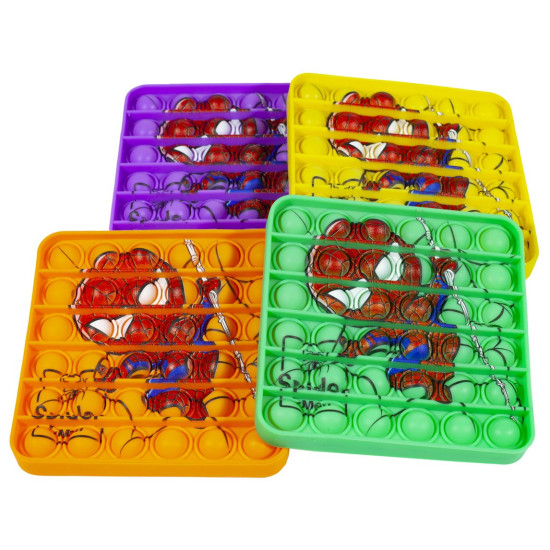 Игрушка-антистресс - пупырка  с рисунком "POP IT" (PI-P S)