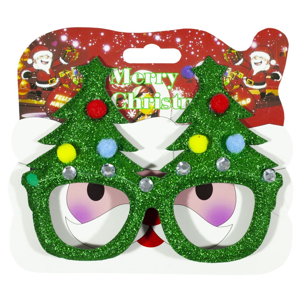 Очки новогодние    "Ёлочка" (610-7)