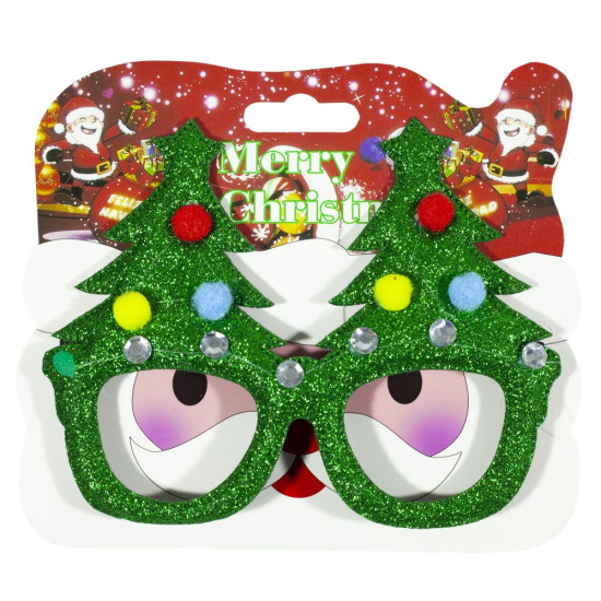 Очки новогодние    "Ёлочка" (610-7)