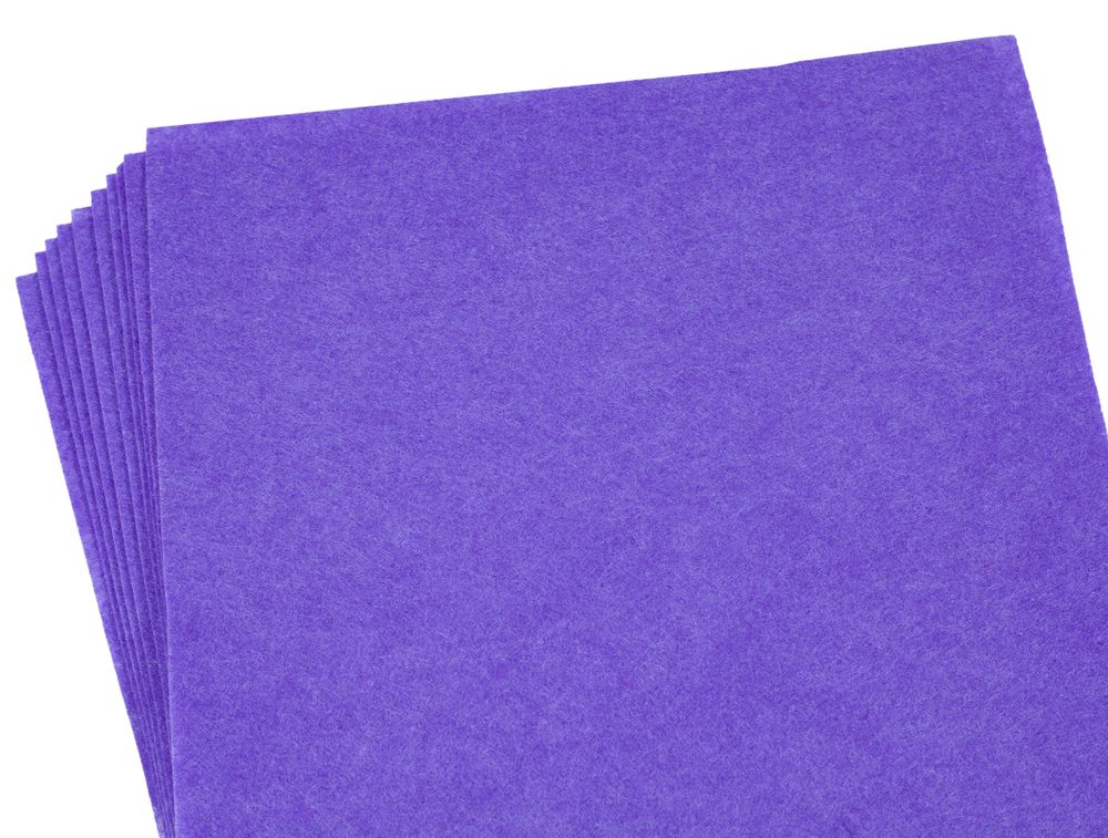 Фетр А4, 1,2мм  (10 листов) фиолетовый (170HQ-052)