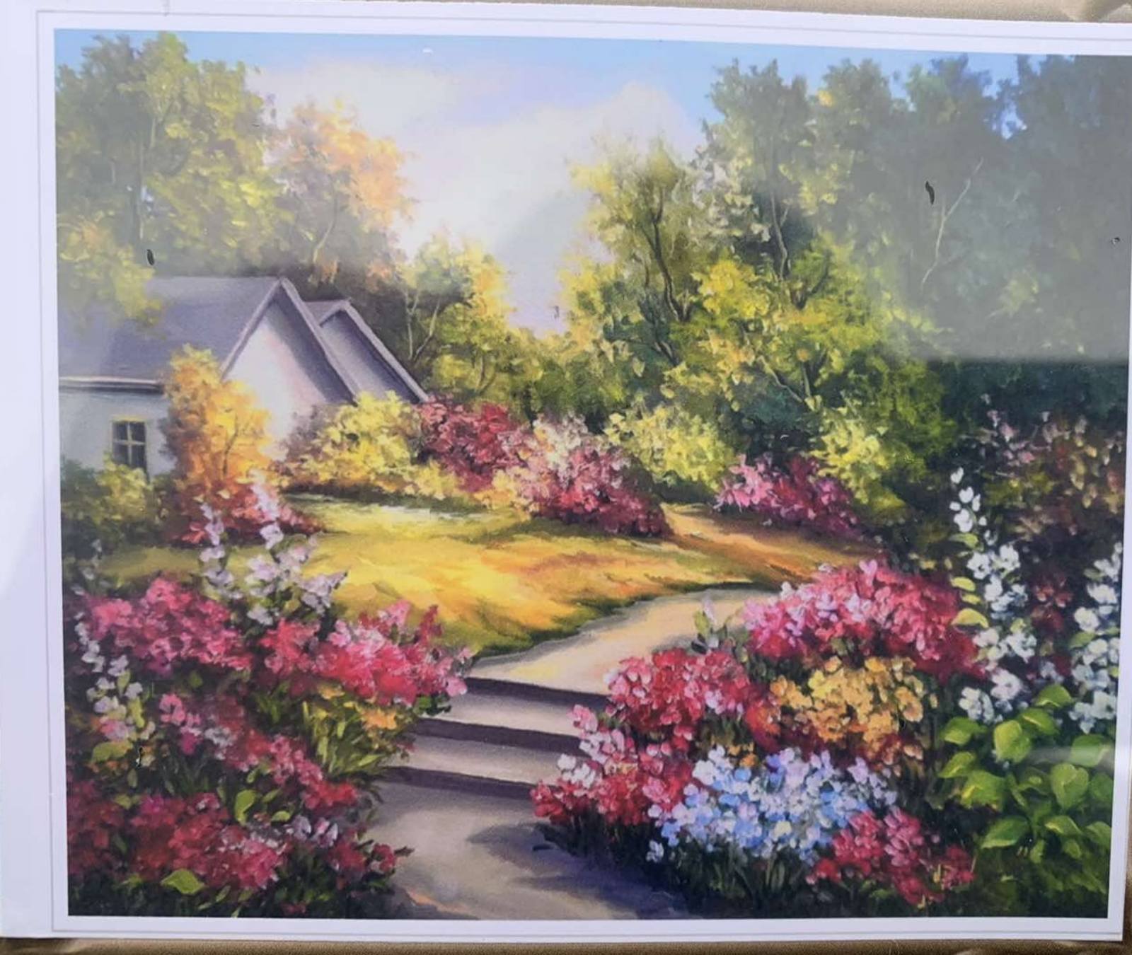 Картина по номерам 30 х 40см  "Домик в лесу" OPР Разноцветный Unison (2148EKTL_O)