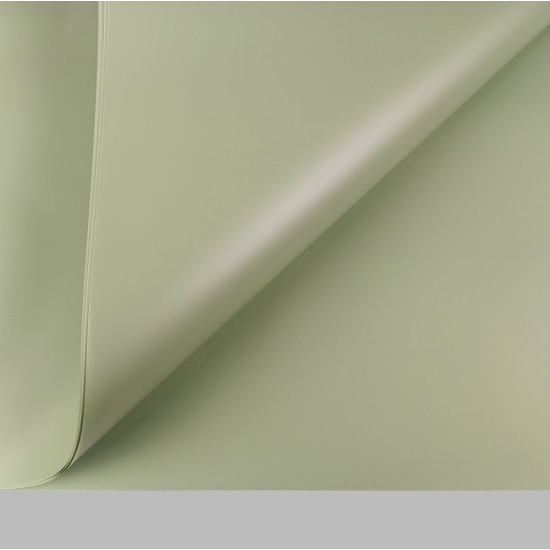Пленка матовая  в листах 60 х 60см - 20 листів Зеленый Unison (PM2043-pistachio)