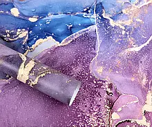 Бумага для упаковки подарков 10 листов  100 х 70см 50г Фиолетовый Unison (PCZ10070-10-506)