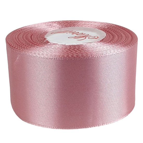 Атласна стрічка 5см (±5мм) x 33м Рожевий Marill (LA5033-75)
