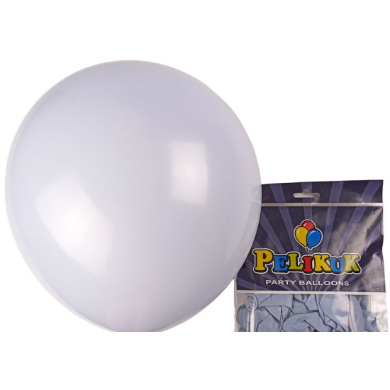Шарики круглые Pelikuk 13' (33 см) пастель сине серый, 50шт/уп Серый Pelikuk (1350C-124)