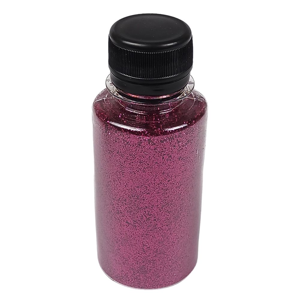 Глиттер (присыпка) 100мл  малиновый Розовый Без бренда (ZA 100-8026)