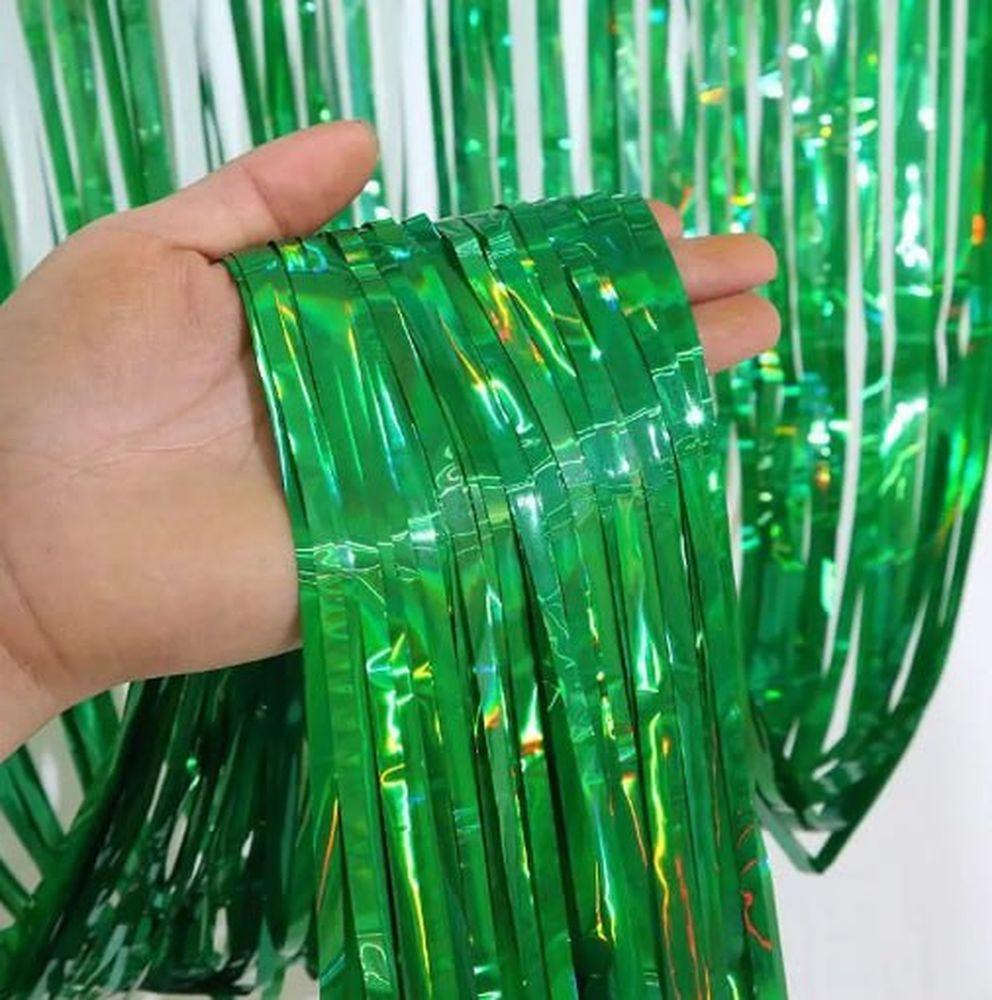 Фотозона лазерная 160 мкм, 2м х 1м, Зеленая Зеленый Без бренда (10141 Green)