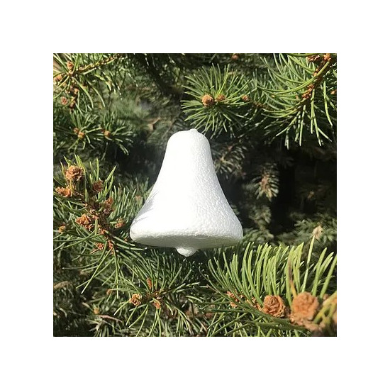 Заготовка из пенопласта "Колокольчик" 3D 9см (FD - Dzvinochok - 9)