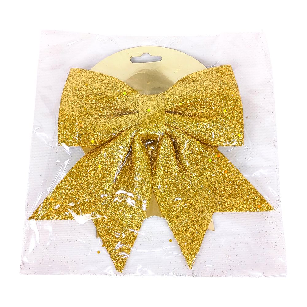 Новогоднее украшение "Бантик" 15 х 20см (24-003)