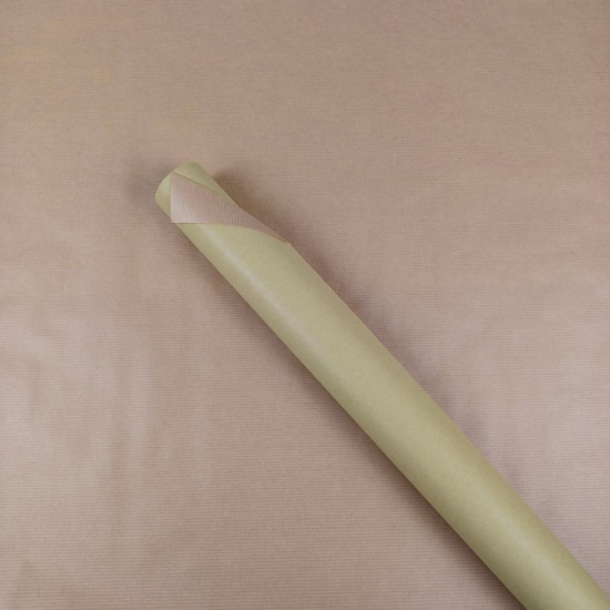 Бумага упаковочная крафт-двосторонний 0,7 х 7м Бежевый Unison (Пт 475.38)