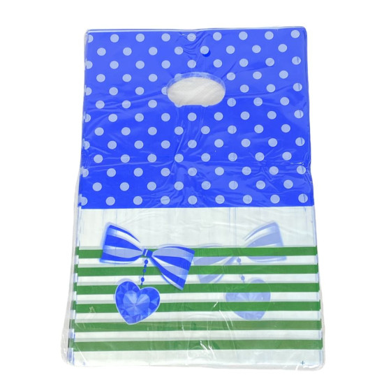 Подарочные пакеты, полиэтиленовые 20 х 30см, 24шт/уп Разноцветный Unison (10701-1)