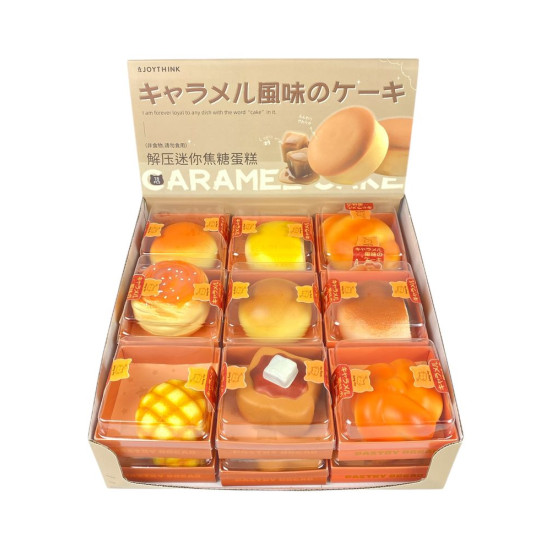 Игрушка-антистресс сквиш арома "Булочки" 7см, 9 видов (2401-1)